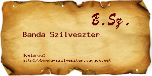 Banda Szilveszter névjegykártya